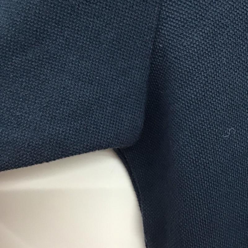 ザノースフェイス THE NORTH FACE ポロシャツ 半袖 M ロゴ、文字 紺 / ネイビー / navy レディース USED 古着 中古 10152002