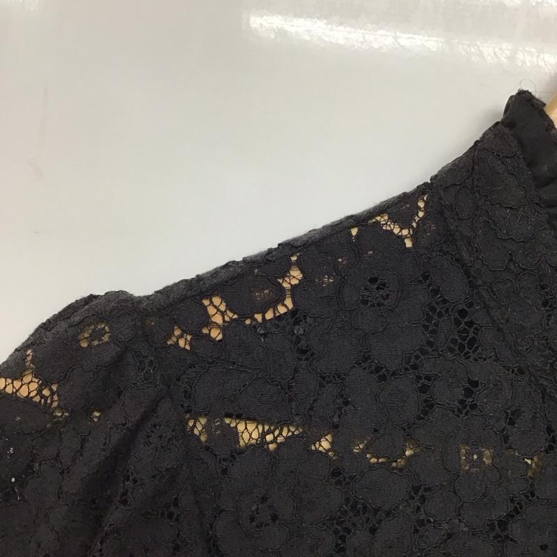 ザラ ZARA ワンピース ミニスカート XS 無地 黒 / ブラック / black レディース USED 古着 中古 10152006