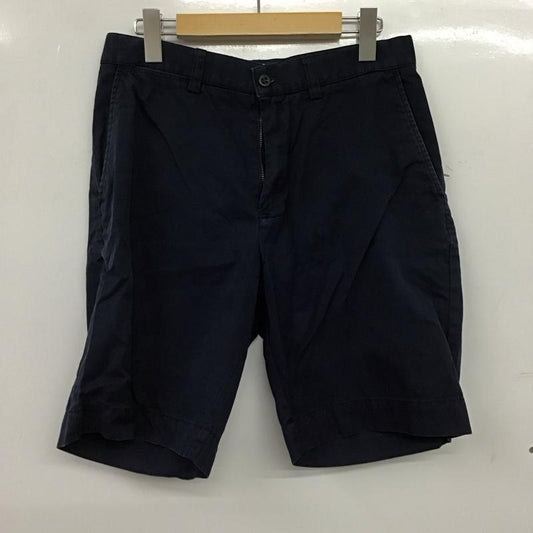 ポロバイラルフローレン Polo by RALPH LAUREN パンツ ショートパンツ ショートパンツ ハーフパンツ カジュアルパンツ 30インチ ロゴ、文字 紺 / ネイビー / navy メンズ USED 古着 中古 10152007