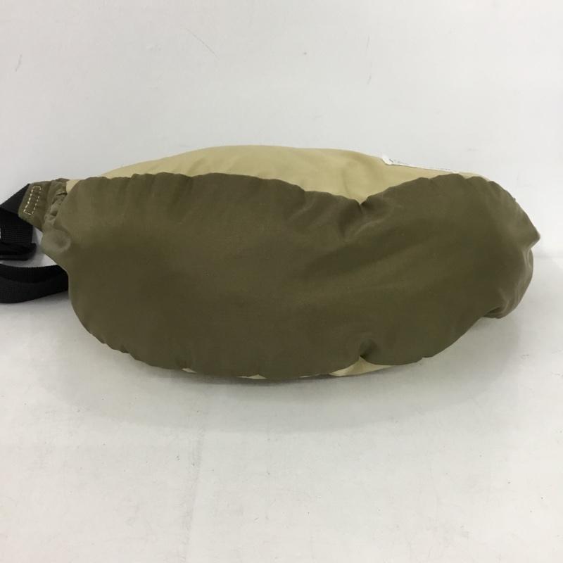 ポーター PORTER ショルダーバッグ ショルダーバッグ 半月 バイカラー ロゴ、文字 ベージュ / ベージュ / beige X カーキ / カーキ / khaki メンズ USED 古着 中古 10152008