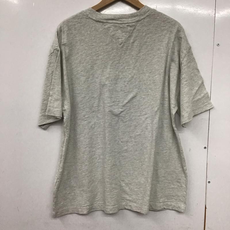 トミー ジーンズ TOMMY JEANS Tシャツ 半袖 M プリント 灰 / グレー / gray メンズ USED 古着 中古 10152011