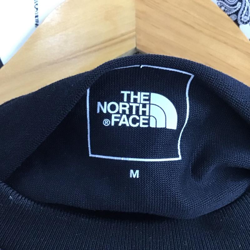 ザノースフェイス THE NORTH FACE Tシャツ 半袖 nt32446 ショートスリーブバンダナスクエアロゴティー プリントTシャツ M ロゴ、文字 黒 / ブラック / black メンズ USED 古着 中古 10152015