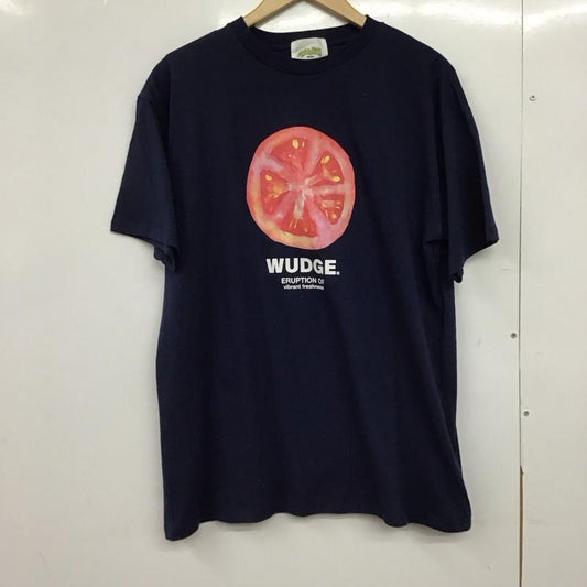 ワッジボーイ Wudge Boy Tシャツ 半袖 WB1165 Fruit T-shirt XL プリント 紺 / ネイビー / navy メンズ USED 古着 中古 10152018