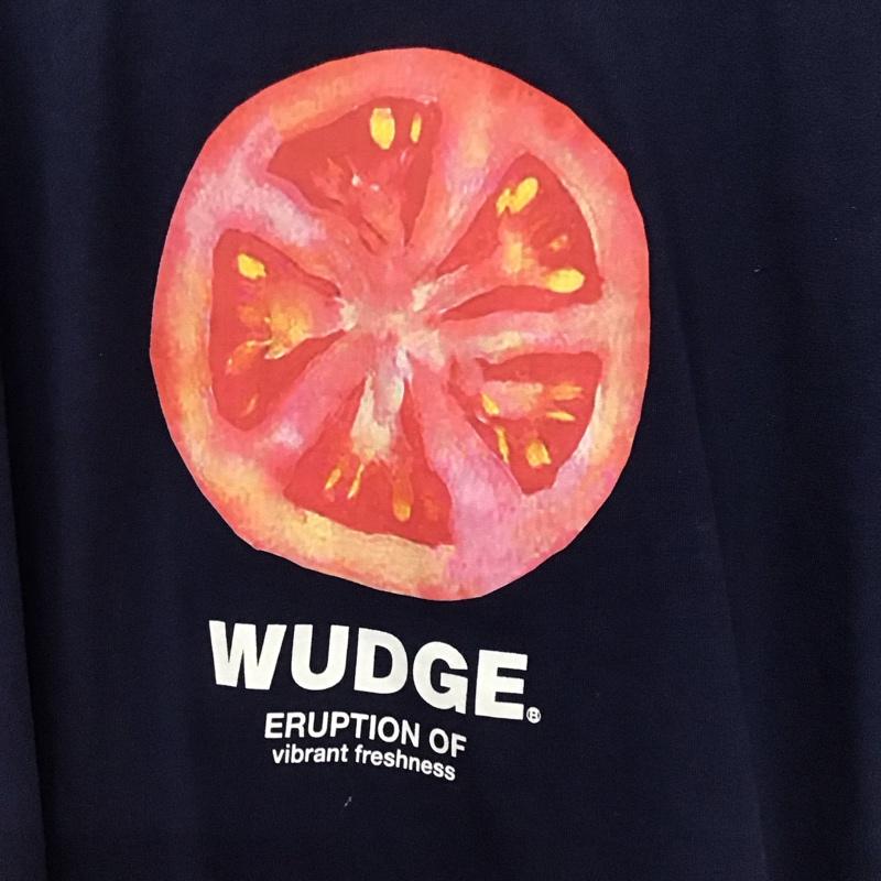 ワッジボーイ Wudge Boy Tシャツ 半袖 WB1165 Fruit T-shirt XL プリント 紺 / ネイビー / navy メンズ USED 古着 中古 10152018
