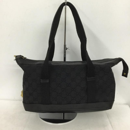グッチ GUCCI ハンドバッグ ハンドバッグ 92734 2684 GGキャンバス 総柄 黒 / ブラック / black レディース USED 古着 中古 10152021