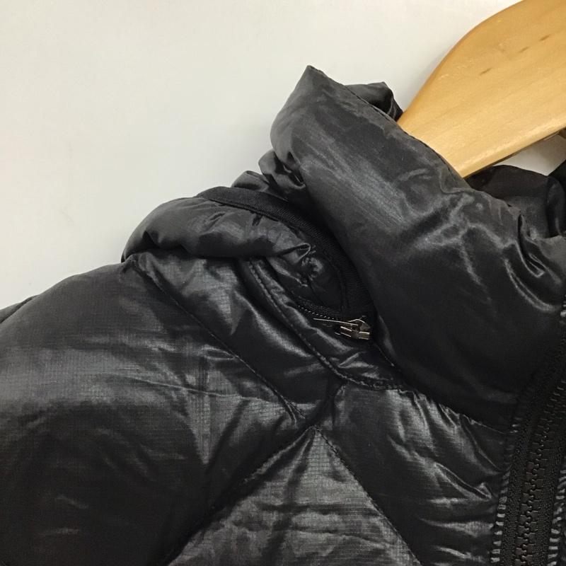 エディーバウアー Eddie Bauer ベスト ベスト ジップアップダウンジャケット ノースリーブジャケット アウター S 無地 黒 / ブラック / black メンズ USED 古着 中古 10152024