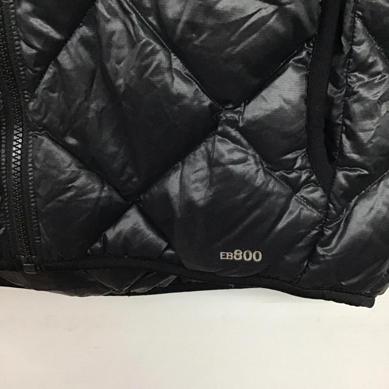 エディーバウアー Eddie Bauer ベスト ベスト ジップアップダウンジャケット ノースリーブジャケット アウター S 無地 黒 / ブラック / black メンズ USED 古着 中古 10152024