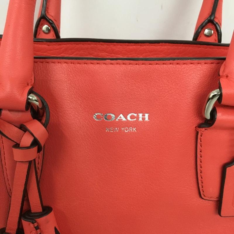 コーチ COACH ショルダーバッグ ショルダーバッグ ハンドバッグ 2WAY ロゴ、文字 赤 / レッド / red レディース USED 古着 中古 10152025