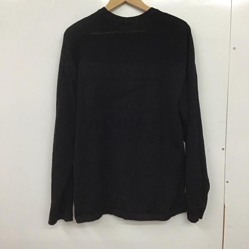 ナイキ NIKE ニット、セーター 長袖 hf3898-010 LongSleeveKnit stussy M 無地 黒 / ブラック / black メンズ USED 古着 中古 10152031