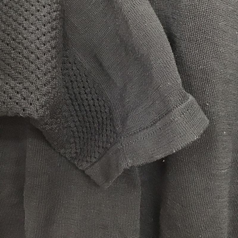 ナイキ NIKE ニット、セーター 長袖 hf3898-010 LongSleeveKnit stussy M 無地 黒 / ブラック / black メンズ USED 古着 中古 10152031