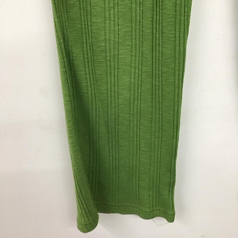 フリークスストア FREAK S STORE ボトムス ボトムス リブパンツ FREE 無地 薄緑 / ライトグリーン / レディース USED 古着 中古 10152032