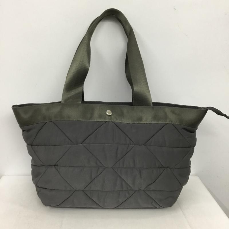 オペークドットクリップ OPAQUE.CLIP トートバッグ トートバッグ トライアングルビッグトートバッグ 無地 灰 / グレー / gray レディース USED 古着 中古 10152033