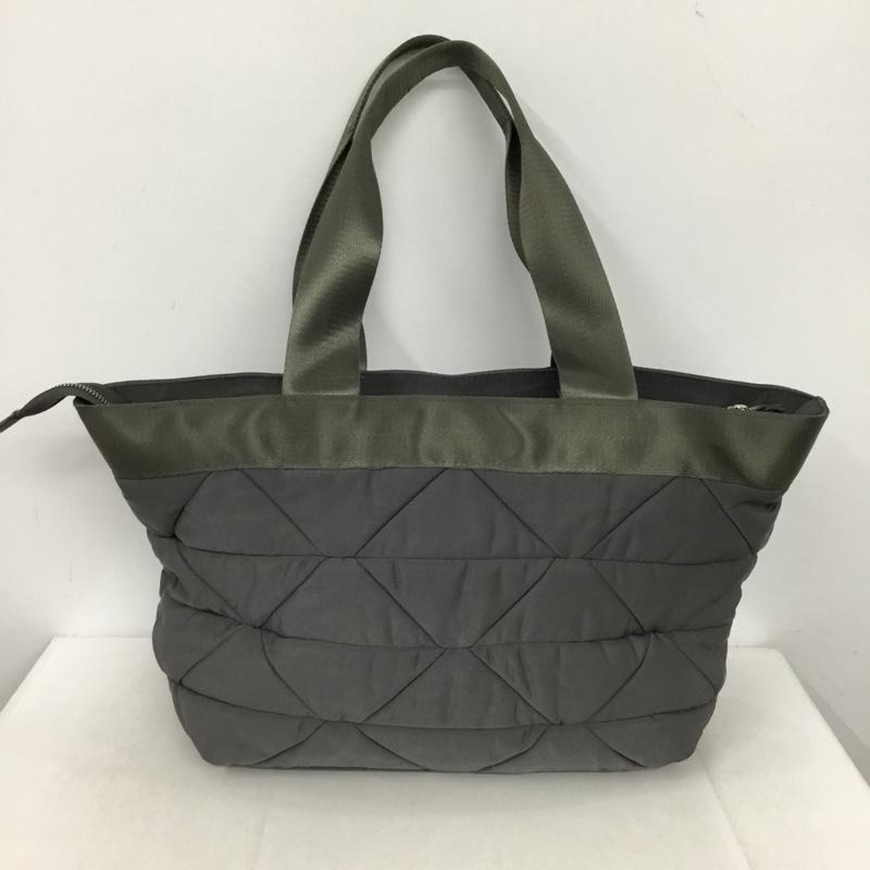 オペークドットクリップ OPAQUE.CLIP トートバッグ トートバッグ トライアングルビッグトートバッグ 無地 灰 / グレー / gray レディース USED 古着 中古 10152033