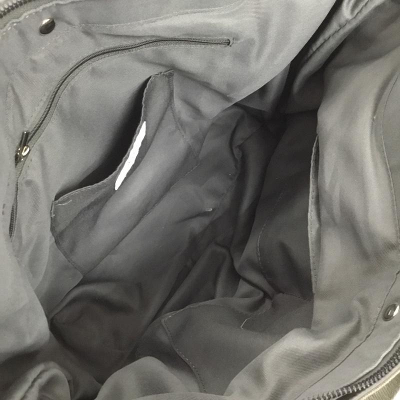 オペークドットクリップ OPAQUE.CLIP トートバッグ トートバッグ トライアングルビッグトートバッグ 無地 灰 / グレー / gray レディース USED 古着 中古 10152033