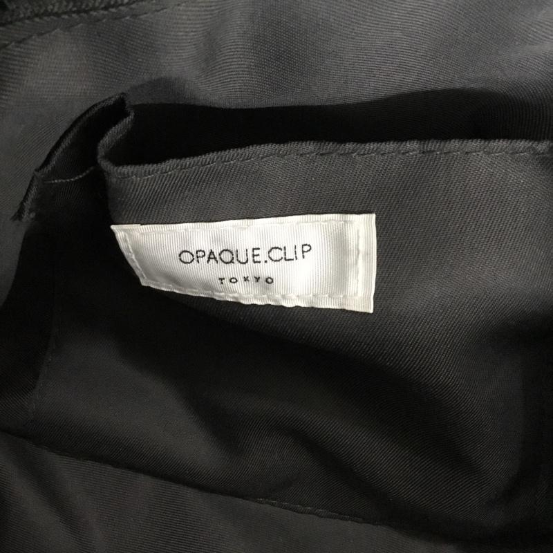 オペークドットクリップ OPAQUE.CLIP トートバッグ トートバッグ トライアングルビッグトートバッグ 無地 灰 / グレー / gray レディース USED 古着 中古 10152033