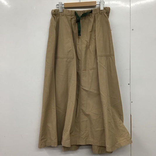 ニコアンド niko and... スカート ロングスカート st91cm10fl L 無地 ベージュ / ベージュ / beige レディース USED 古着 中古 10152034