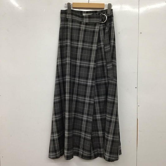 ナノユニバース nano・universe スカート ロングスカート チェック マルチカラー / マルチカラー / multicolor レディース USED 古着 中古 10152036