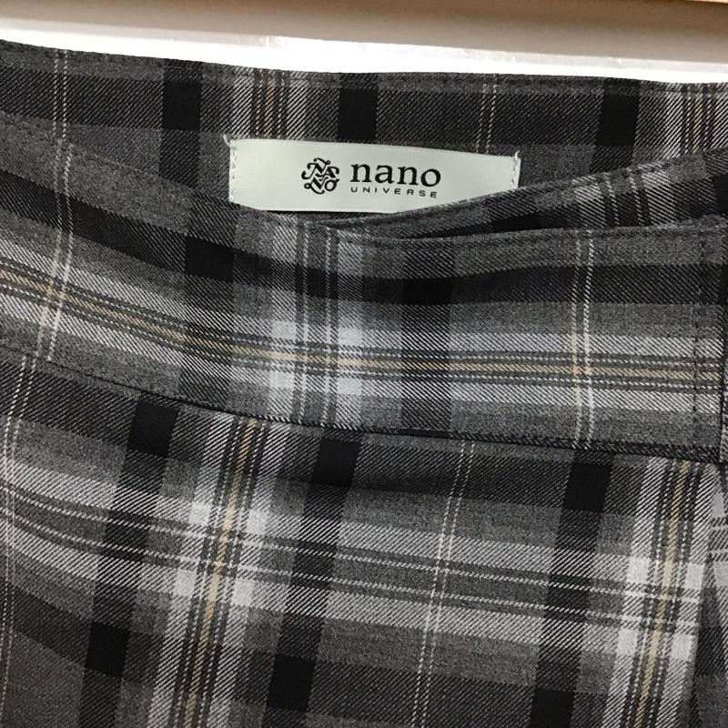ナノユニバース nano・universe スカート ロングスカート チェック マルチカラー / マルチカラー / multicolor レディース USED 古着 中古 10152036