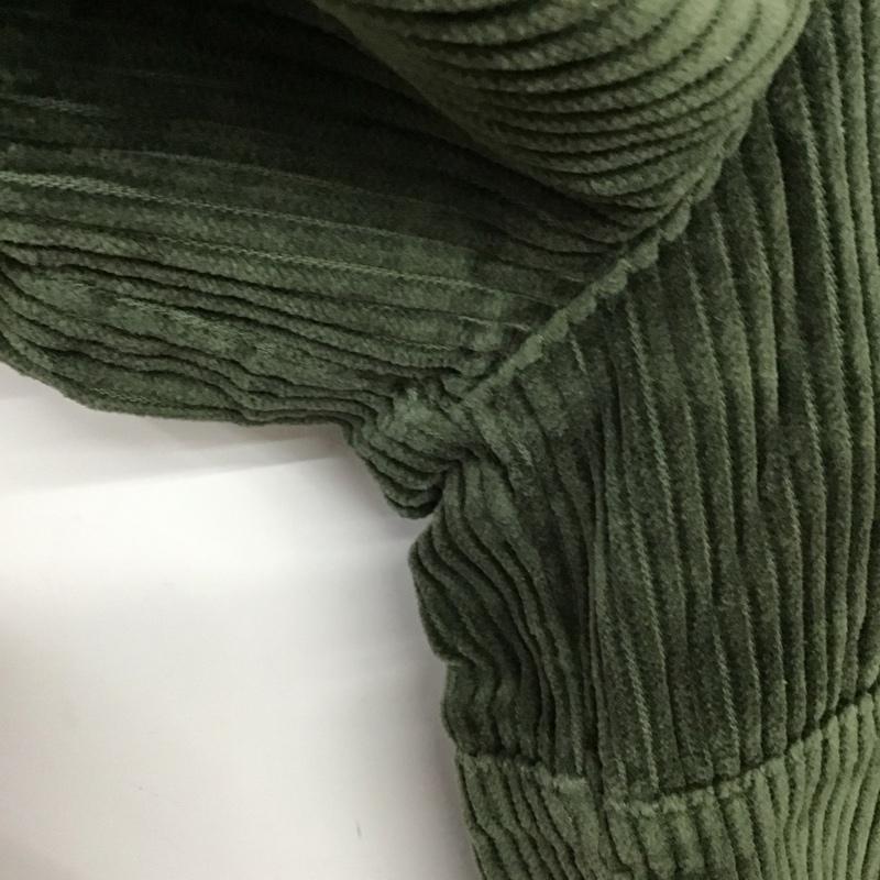ニコアンド niko and... ボトムス ボトムス ST76dl06sw コーデュロイ ワイドパンツ L 無地 カーキ / カーキ / khaki レディース USED 古着 中古 10152038
