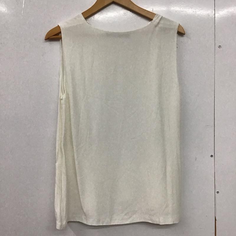 ザラベーシック ZARA BASIC タンクトップ タンクトップ L 無地 白 / ホワイト / white レディース USED 古着 中古 10152049