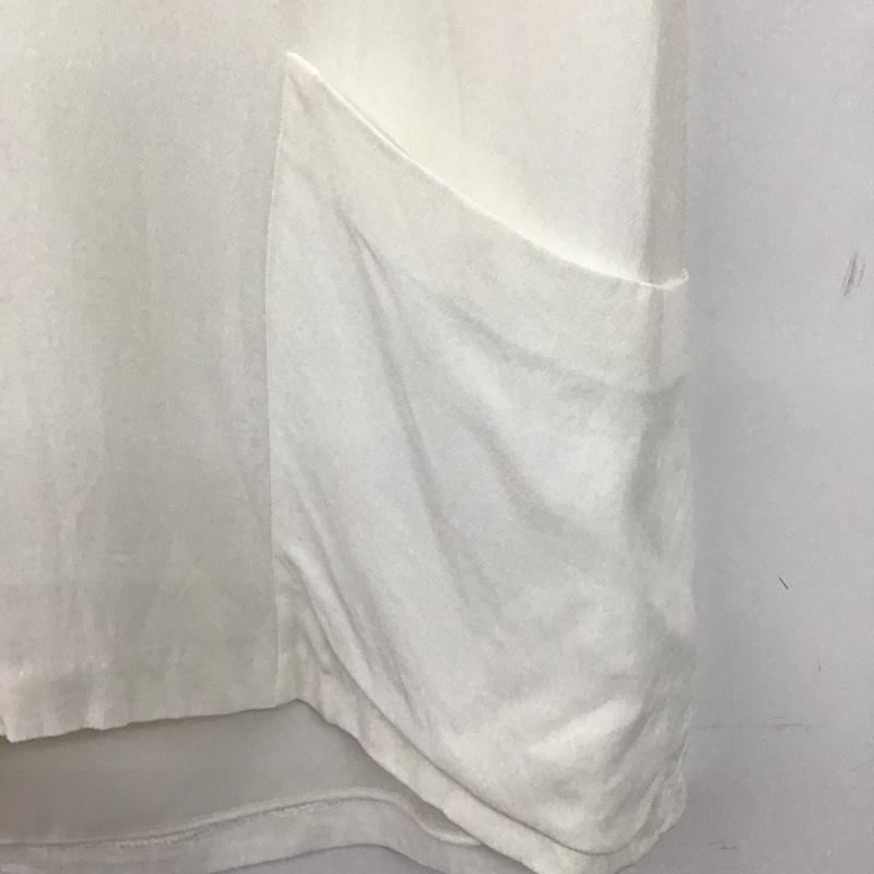 ザラベーシック ZARA BASIC タンクトップ タンクトップ L 無地 白 / ホワイト / white レディース USED 古着 中古 10152049