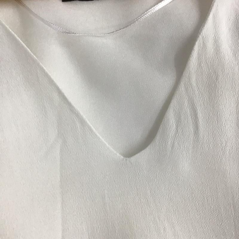 ザラベーシック ZARA BASIC タンクトップ タンクトップ L 無地 白 / ホワイト / white レディース USED 古着 中古 10152049