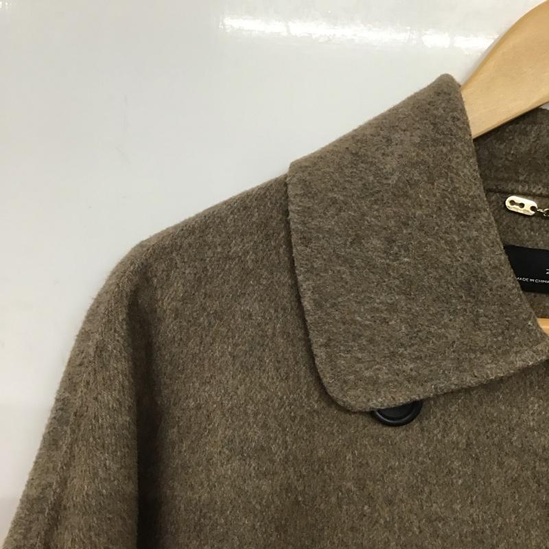 ザラウーマン ZARA WOMAN コート コート一般 M 無地 茶 / ブラウン / brown レディース USED 古着 中古 10152050