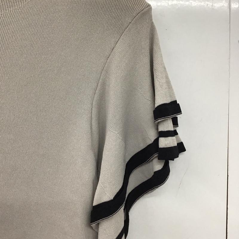インデックス index カットソー 半袖 L 無地 灰 / グレー / gray レディース USED 古着 中古 10152052
