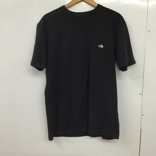 ザノースフェイス THE NORTH FACE Tシャツ 半袖 nt31903x 半袖カットソー プリントTシャツ XL ロゴ、文字 黒 / ブラック / black メンズ USED 古着 中古 10152053