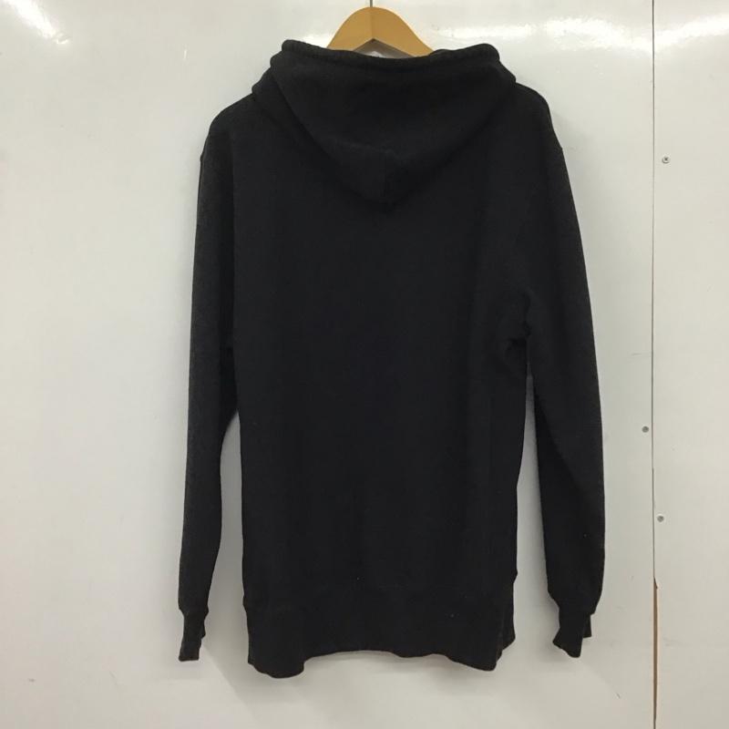 ベンデイビス BEN DAVIS パーカー 長袖 長袖パーカー プルオーバーパーカー スウェット L ロゴ、文字 黒 / ブラック / black メンズ USED 古着 中古 10152056