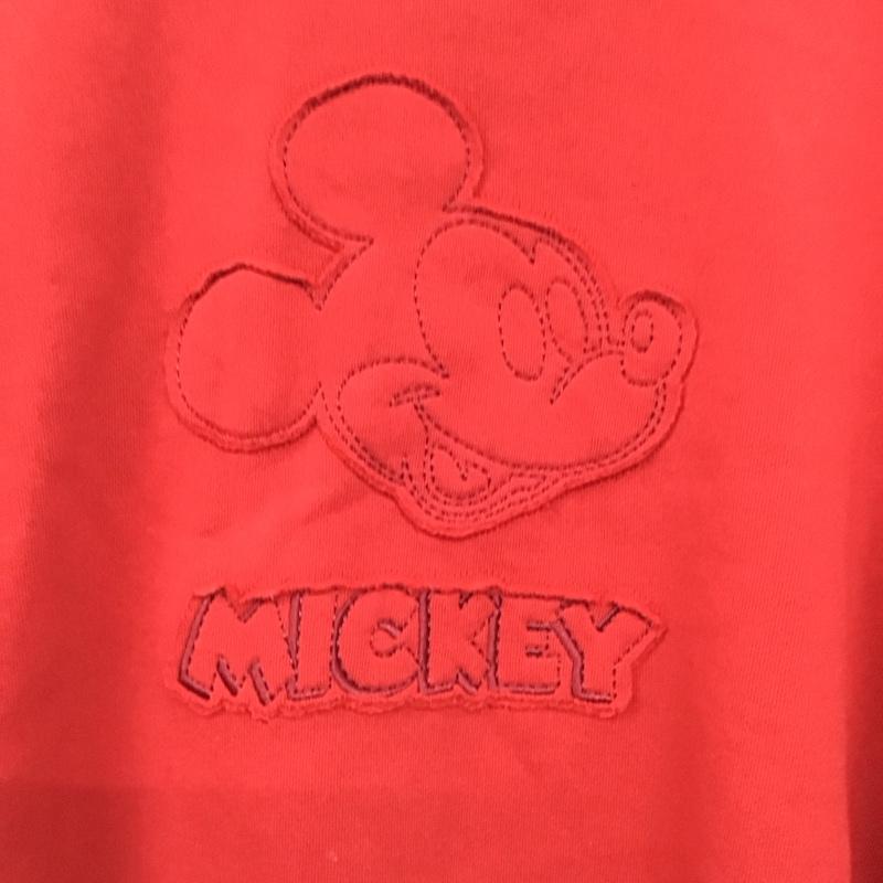 パブリュクス PUBLUX トレーナー 長袖 Disney mickey M 無地 X キャラクター 赤 / レッド / red レディース USED 古着 中古 10152060