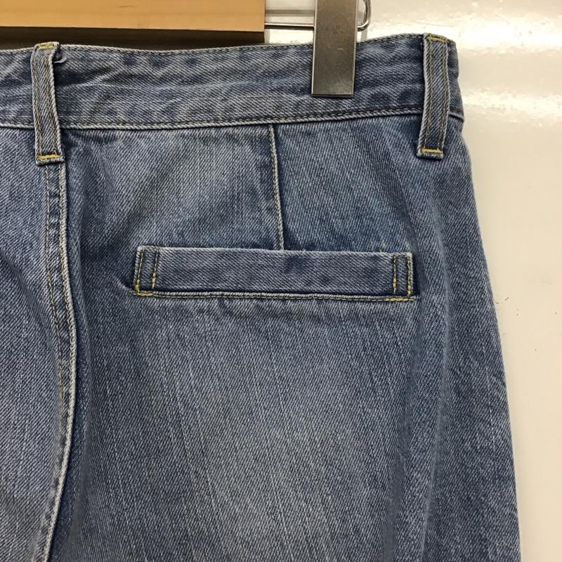 スタディオクリップ studio CLIP パンツ デニム、ジーンズ M 無地 水色 / ライトブルー / レディース USED 古着 中古 10152068
