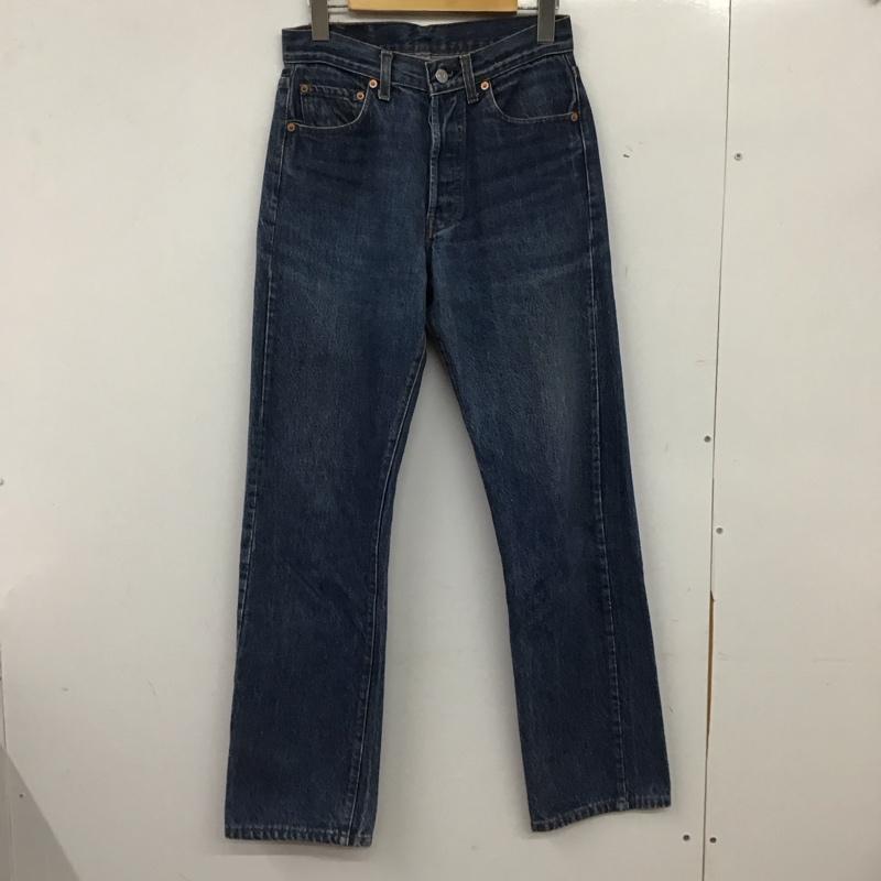 リーバイストラウスアンドコー Levi Strauss & co. パンツ デニム、ジーンズ デニムパンツ スリムパンツ カジュアルパンツ ストレッチパンツ 28インチ 無地 インディゴ / インディゴ / Indigo メンズ USED 古着 中古 10152077