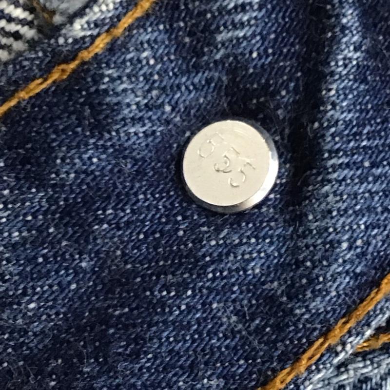 リーバイストラウスアンドコー Levi Strauss & co. パンツ デニム、ジーンズ デニムパンツ スリムパンツ カジュアルパンツ ストレッチパンツ 28インチ 無地 インディゴ / インディゴ / Indigo メンズ USED 古着 中古 10152077