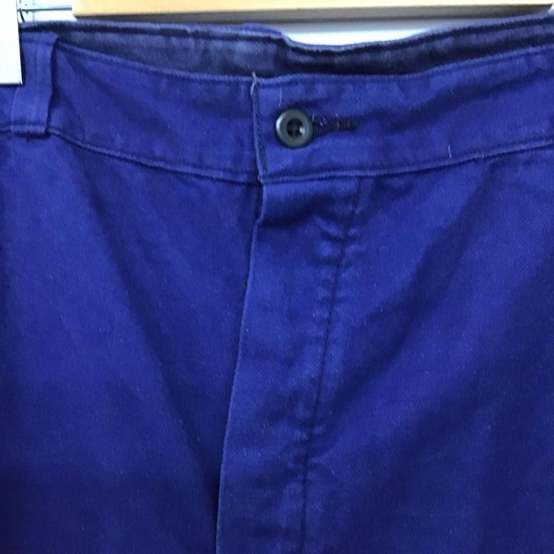 古着 USED パンツ ワークパンツ、ペインターパンツ ワイドパンツ カジュアルパンツ ワークパンツ 無地 青 / ブルー / blue メンズ USED 古着 中古 10152079