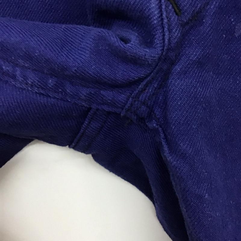 古着 USED パンツ ワークパンツ、ペインターパンツ ワイドパンツ カジュアルパンツ ワークパンツ 無地 青 / ブルー / blue メンズ USED 古着 中古 10152079