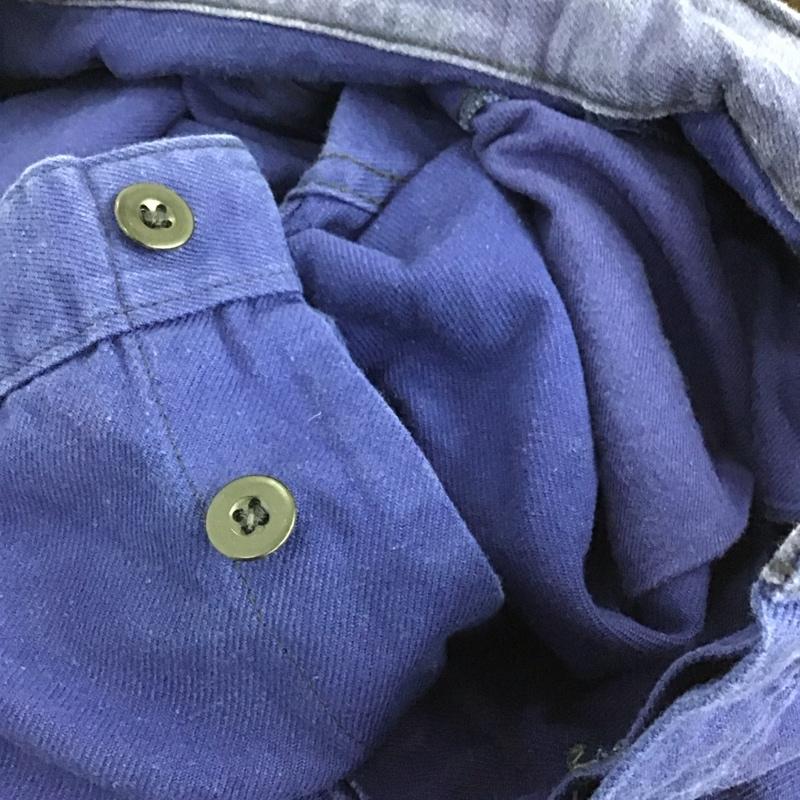 古着 USED パンツ ワークパンツ、ペインターパンツ ワイドパンツ カジュアルパンツ ワークパンツ 無地 青 / ブルー / blue メンズ USED 古着 中古 10152079