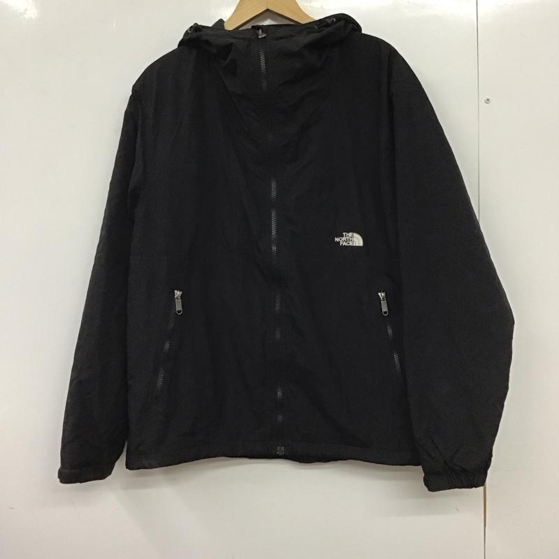 ザノースフェイス THE NORTH FACE ジャケット、上着 ジャンパー、ブルゾン np72531 コンパクトノマドジャケット L ロゴ、文字 黒 / ブラック / black メンズ USED 古着 中古 10152081