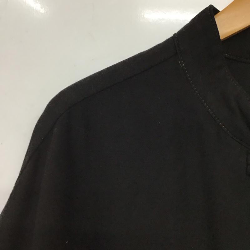 テンダーロイン TENDERLOIN ジャケット、上着 ジャンパー、ブルゾン 長袖シャツ 無地シャツ ノーカラーシャツ L 無地 黒 / ブラック / black メンズ USED 古着 中古 10152084
