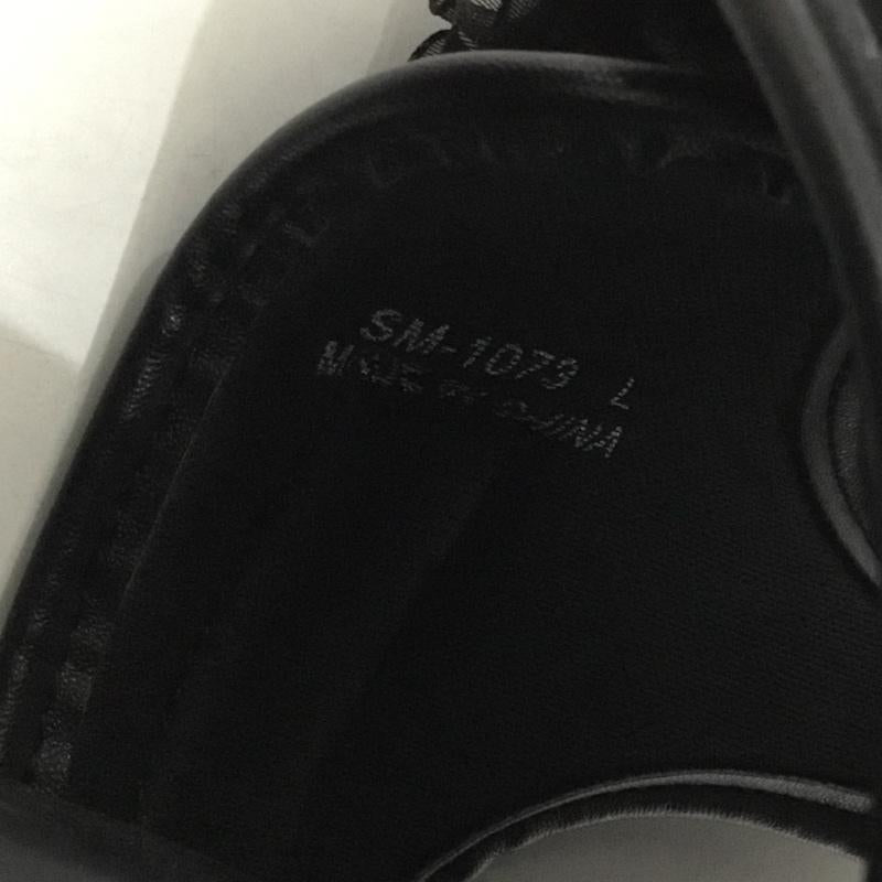古着 USED サンダル サンダル フリルレーススポサン 眞白ありす L 無地 黒 / ブラック / black レディース USED 古着 中古 10152086