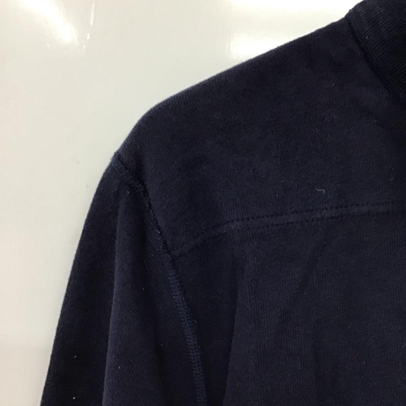 アバクロンビーアンドフィッチ ABERCROMBIE&FITCH トレーナー 長袖 長袖トレーナー スウェット スタンドネック プルオーバー XL ロゴ、文字 紺 / ネイビー / navy メンズ USED 古着 中古 10152089