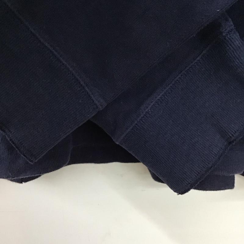 アバクロンビーアンドフィッチ ABERCROMBIE&FITCH トレーナー 長袖 長袖トレーナー スウェット スタンドネック プルオーバー XL ロゴ、文字 紺 / ネイビー / navy メンズ USED 古着 中古 10152089