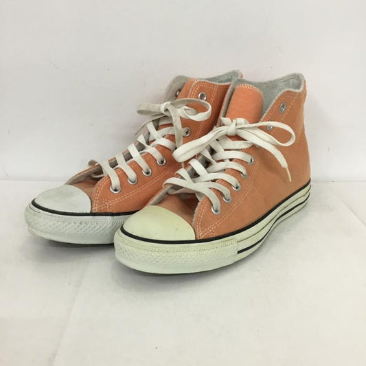 コンバース CONVERSE スニーカー スニーカー 1CJ619 ハイカットスニーカー オールスター ブリーチドスウェット HI 26.5cm 26.5cm ロゴ、文字 橙 / オレンジ / orange メンズ USED 古着 中古 10152093
