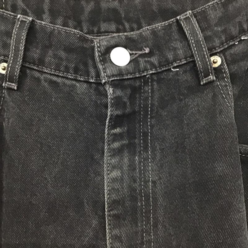リーバイストラウスアンドコー Levi Strauss & co. パンツ デニム、ジーンズ デニムパンツ ワイドパンツ カジュアルパンツ 36インチ 無地 黒 / ブラック / black メンズ USED 古着 中古 10152095