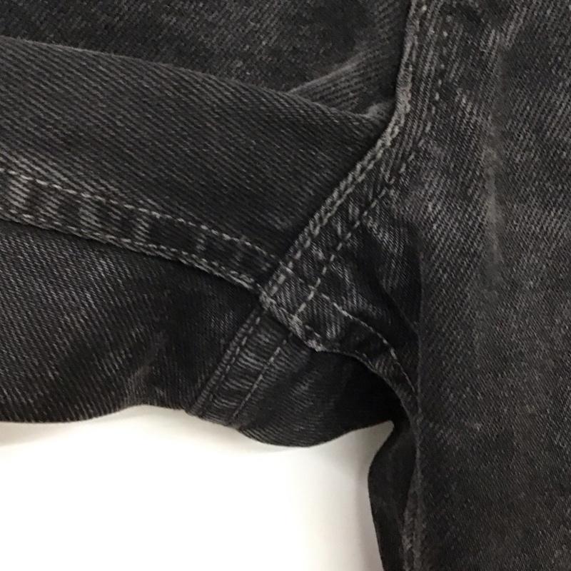 リーバイストラウスアンドコー Levi Strauss & co. パンツ デニム、ジーンズ デニムパンツ ワイドパンツ カジュアルパンツ 36インチ 無地 黒 / ブラック / black メンズ USED 古着 中古 10152095