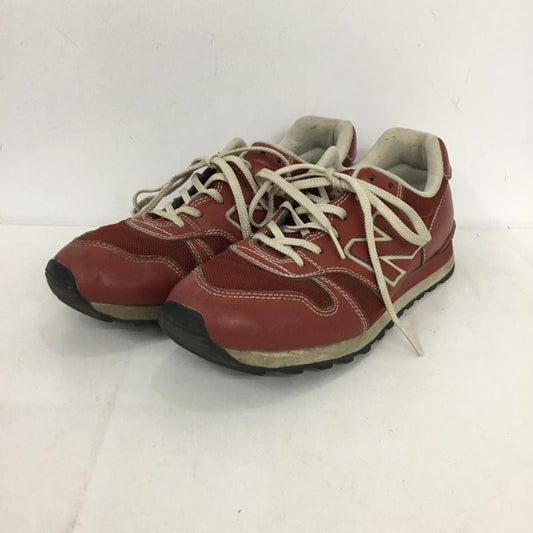 ニューバランス New Balance スニーカー スニーカー W362CI ローカット レザー 24.5cm 24.5cm ロゴ、文字 赤 / レッド / red レディース USED 古着 中古 10152097