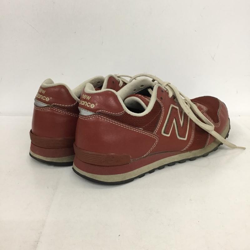 ニューバランス New Balance スニーカー スニーカー W362CI ローカット レザー 24.5cm 24.5cm ロゴ、文字 赤 / レッド / red レディース USED 古着 中古 10152097