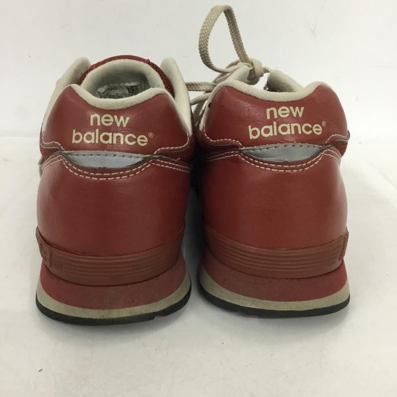 ニューバランス New Balance スニーカー スニーカー W362CI ローカット レザー 24.5cm 24.5cm ロゴ、文字 赤 / レッド / red レディース USED 古着 中古 10152097