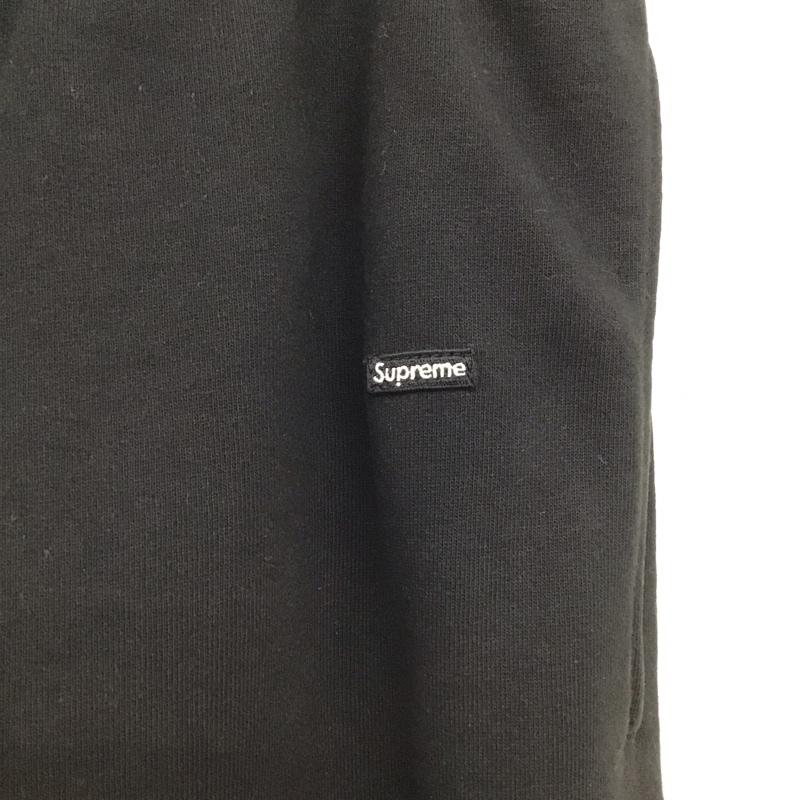 シュプリーム Supreme パンツ ワークパンツ、ペインターパンツ スモールボックススウェットパンツ ワイドパンツ S ロゴ、文字 黒 / ブラック / black メンズ USED 古着 中古 10152099
