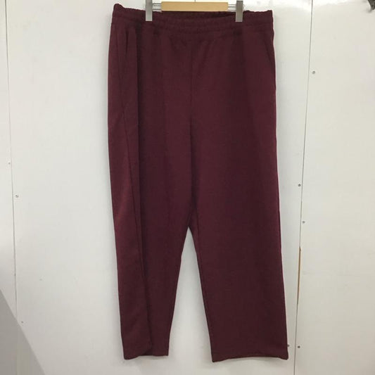 ユニクロ UNIQLO パンツ ワークパンツ、ペインターパンツ 341-479854 Cスウェットワイドパンツ 無地 えんじ / ワインレッド / dark red メンズ USED 古着 中古 10152109